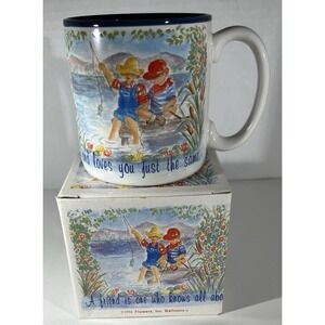 1996 Flowers Inc Balloons Coffee Mug 11oz A Friend Knows All About You